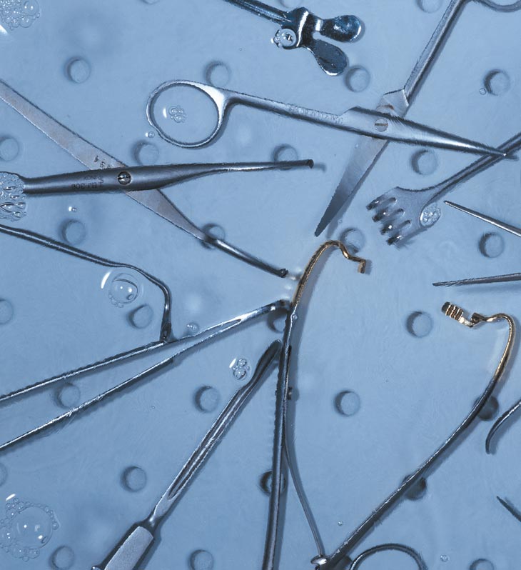 Immersion disinfection