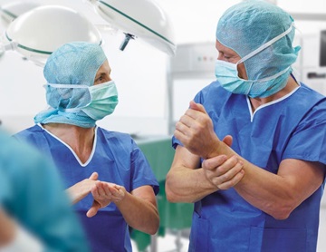 Surgical hand disinfection