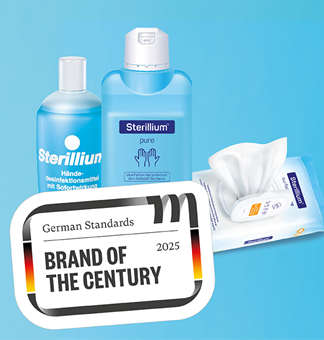 Sterillium products with the signet brand of the century 2025