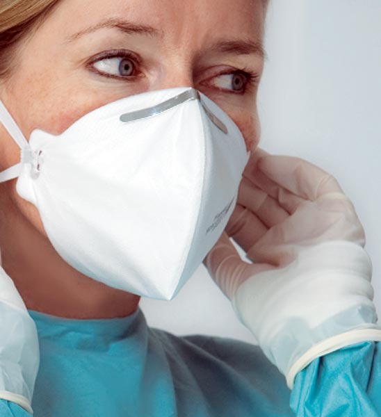 Face masks and eye protection