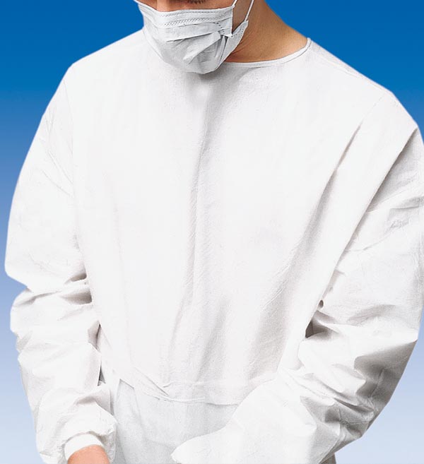 Protective gowns and plastic aprons