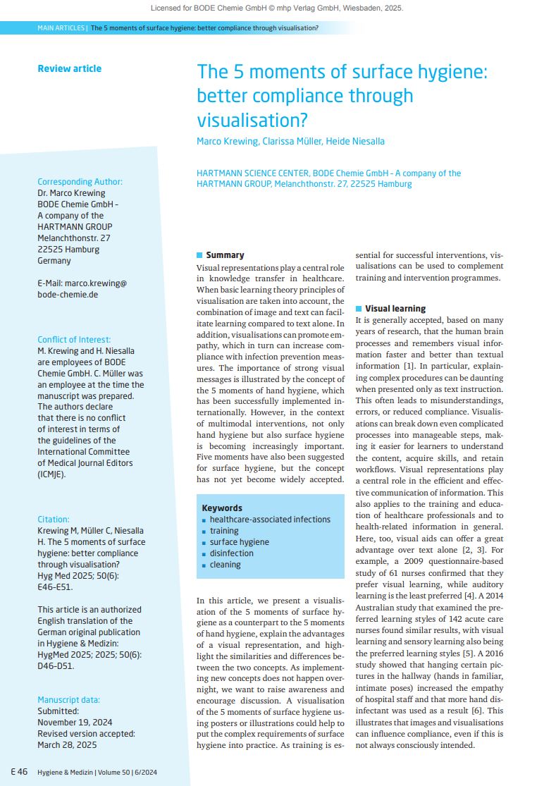 Cover of a scientific publication