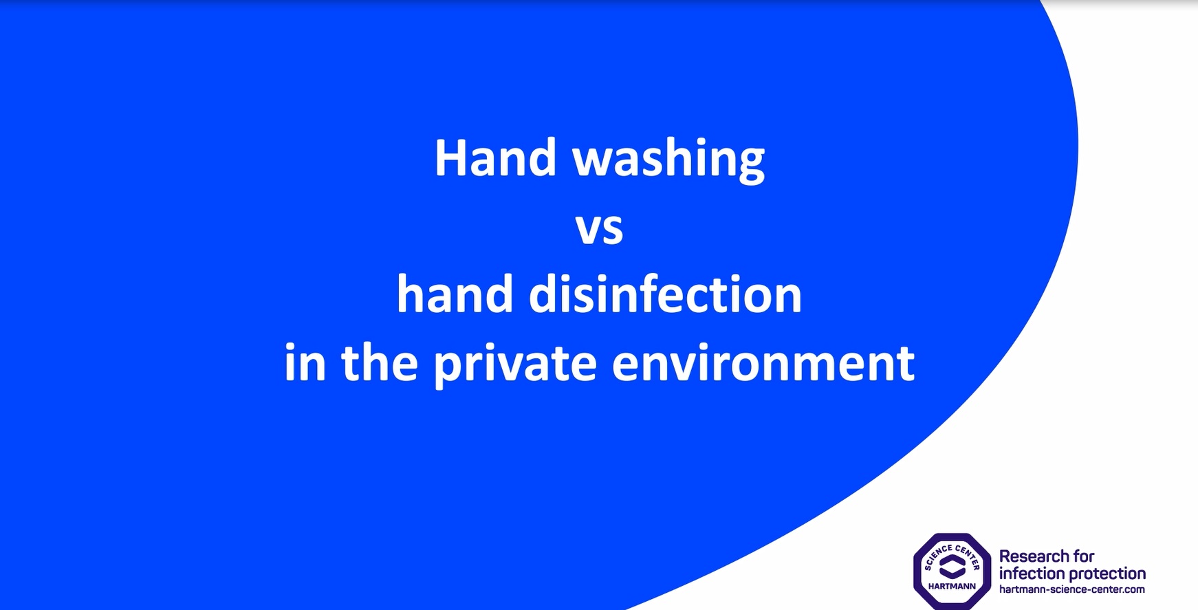 Cover image video blue ellipse with white title