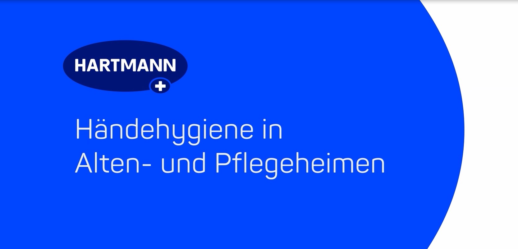 Cover image Video Hand hygiene in nursing homes in German.