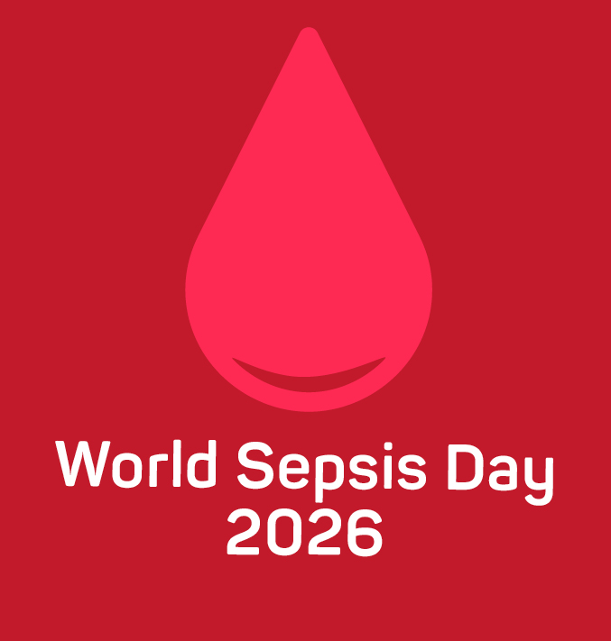 Dark red background with a lighter red drop of blod in front and the headline in white.