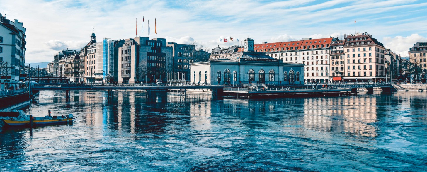 City Skyline of Geneva