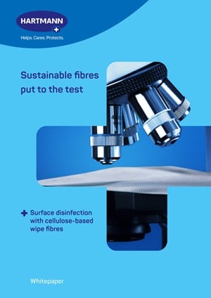 Cover page of the whitepaper "Sustainable fibres put to the test"