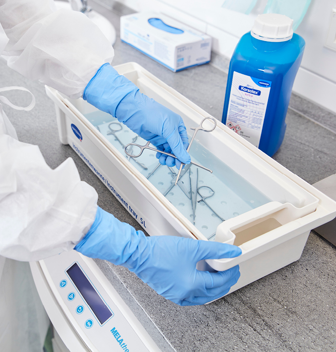 Reprocessing of semicritical medical devices HARTMANN SCIENCE CENTER